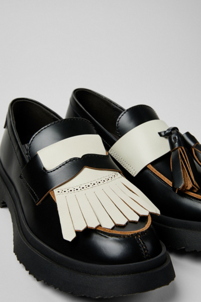 Camper Walden Twins Leather Moccasin Loafer
