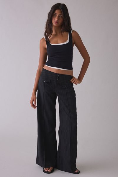 BDG Hannah Low-Rise Flare Trousers