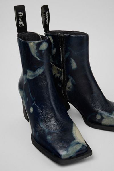 Camper Karole Leather Zip-Up Boot