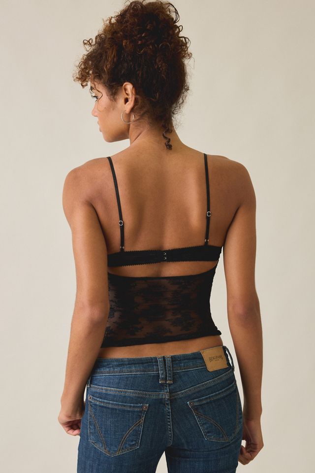 Out From Under Zola Sheer Lace Layered Cami #3