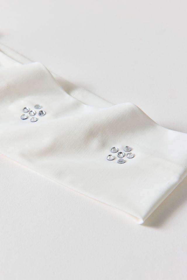 Pixel Petal Soft-Knit Wide Headband #1