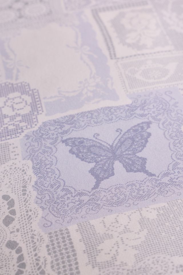 Dottie Lace Printed Soft Tee Jersey Duvet Cover #3