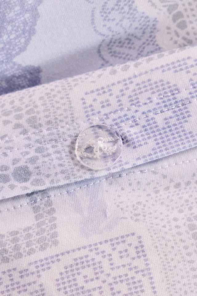 Dottie Lace Printed Soft Tee Jersey Duvet Cover #4