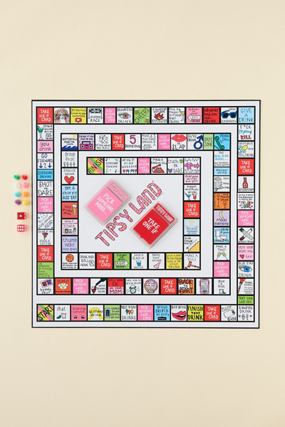 Tipsy Land Party Board Game