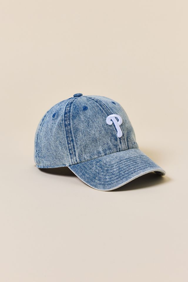 Mitchell & Ness MLB Philadelphia Phillies Denim Dad Hat #2