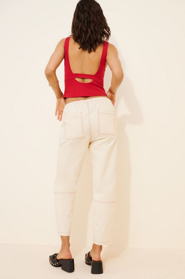 Lisa Says Gah Ivy Drawstring Pants #1