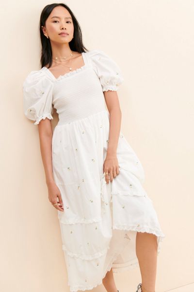Sister Jane Coastland Petal Midi Dress