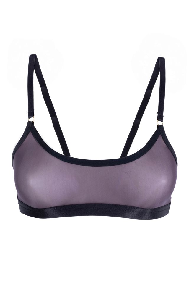 LECHERY® Lustrous Sheer Bralette #3