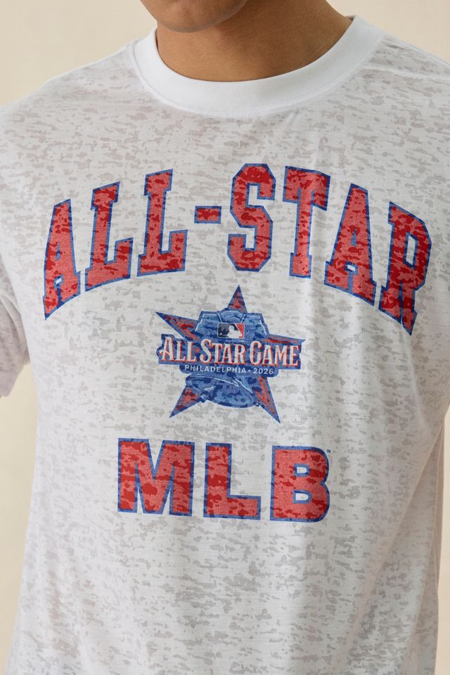 T-shirt graphique effet brûlé MLB All-Star de Mitchell & Ness #3