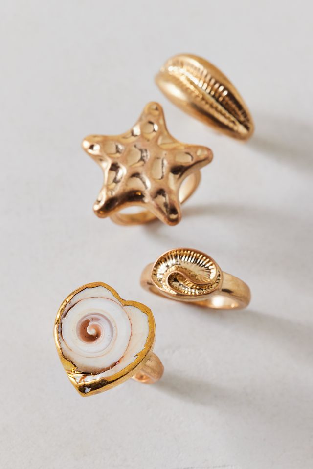 Sea Star Rings Set #1