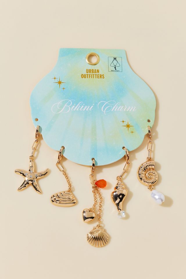 Seashell Love Bikini Charms Set #1
