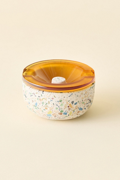 NWTN Home Symi Terrazzo 2-Piece Ashtray | Urban Outfitters