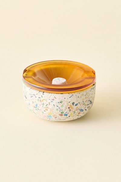 NWTN Home Symi Terrazzo 2-Piece Ashtray