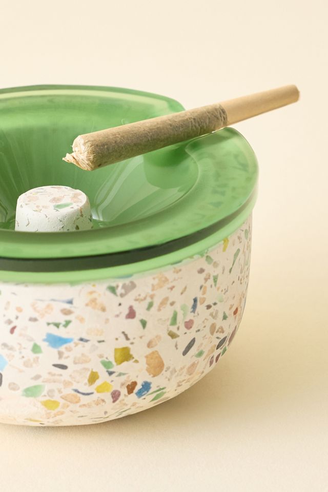 NWTN Home Symi Terrazzo 2-Piece Ashtray #1