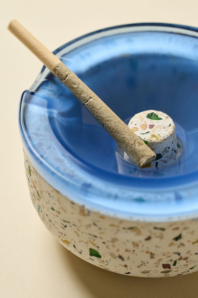 NWTN Home Symi Terrazzo 2-Piece Ashtray | Urban Outfitters