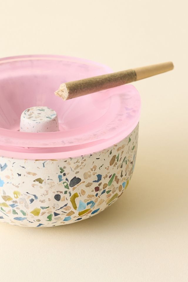 NWTN Home Symi Terrazzo 2-Piece Ashtray #1