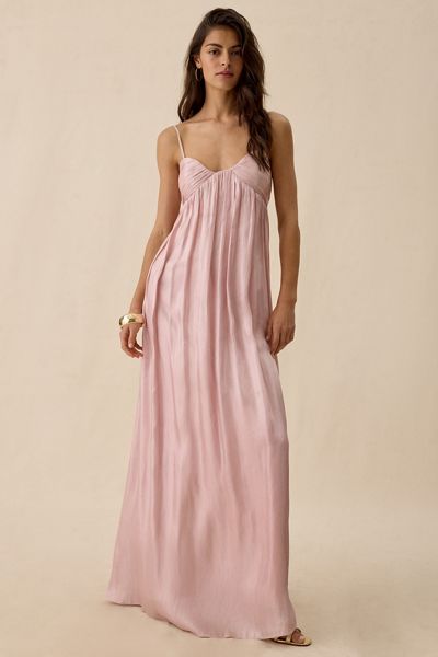 lace rust dress Dark Pink & Rust Sleeveless Fit and Flare Lace Dress for Women main image 0