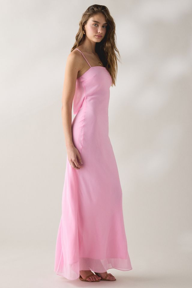 NIA Estrella Strappy Open-Back Maxi Dress #3