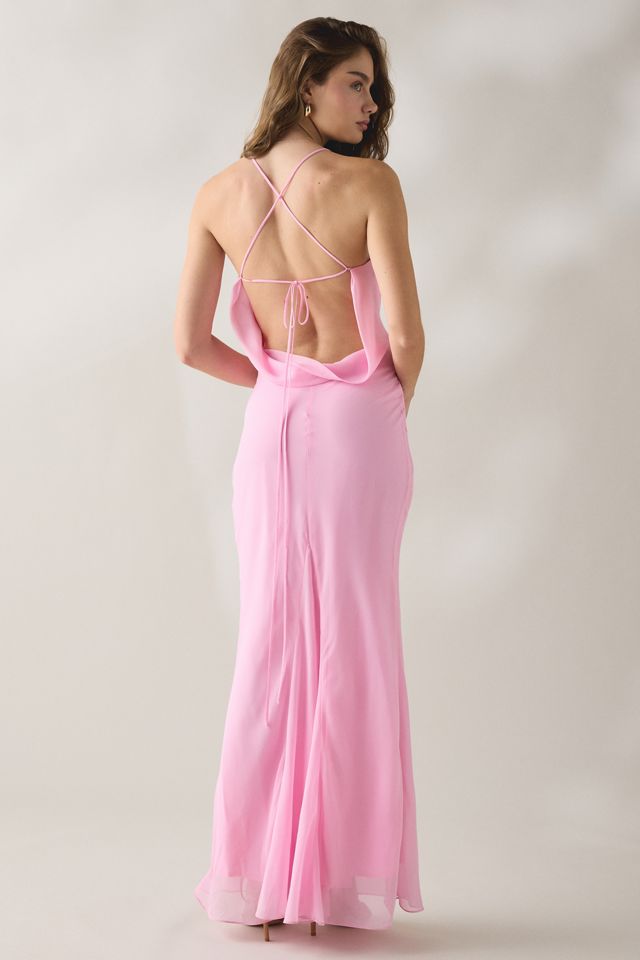 NIA Estrella Strappy Open-Back Maxi Dress #4