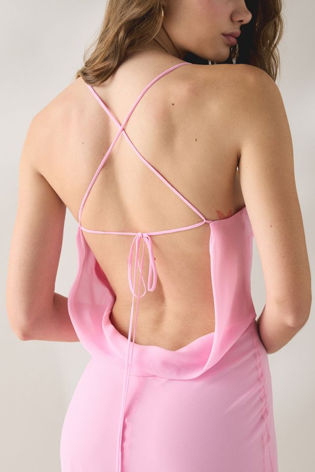 NIA Estrella Strappy Open-Back Maxi Dress #5