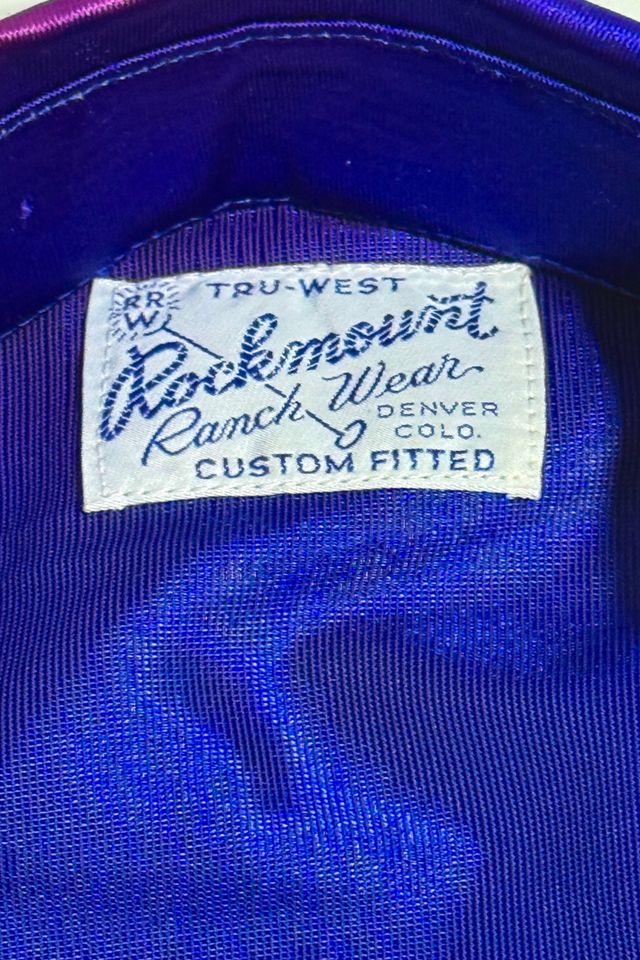 Vintage 1960's Rockmount Ranch Wear Western Pearl Snap Shirt