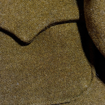 Vintage 1940's Santa Fe Olive Drab Blanked Western Jacket