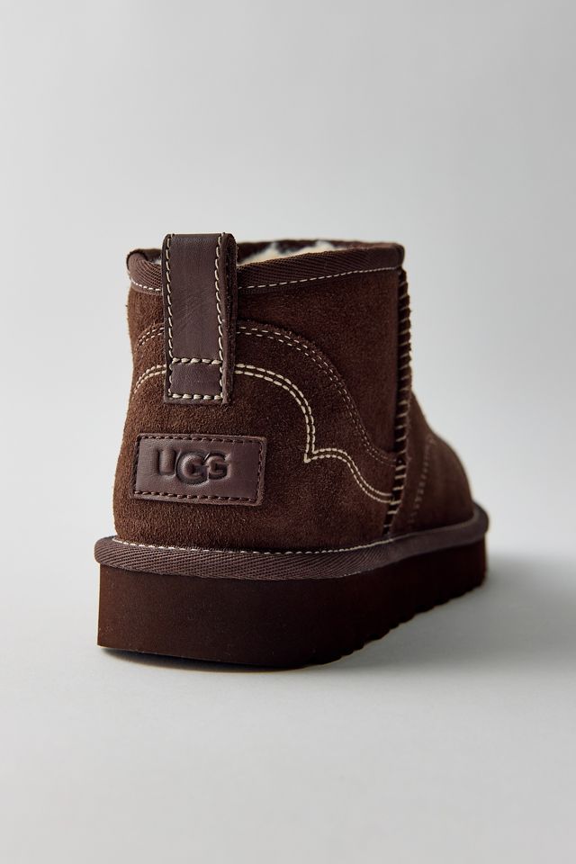 UGG Women's Classic Ultra Mini Western Embroidered Boots #2