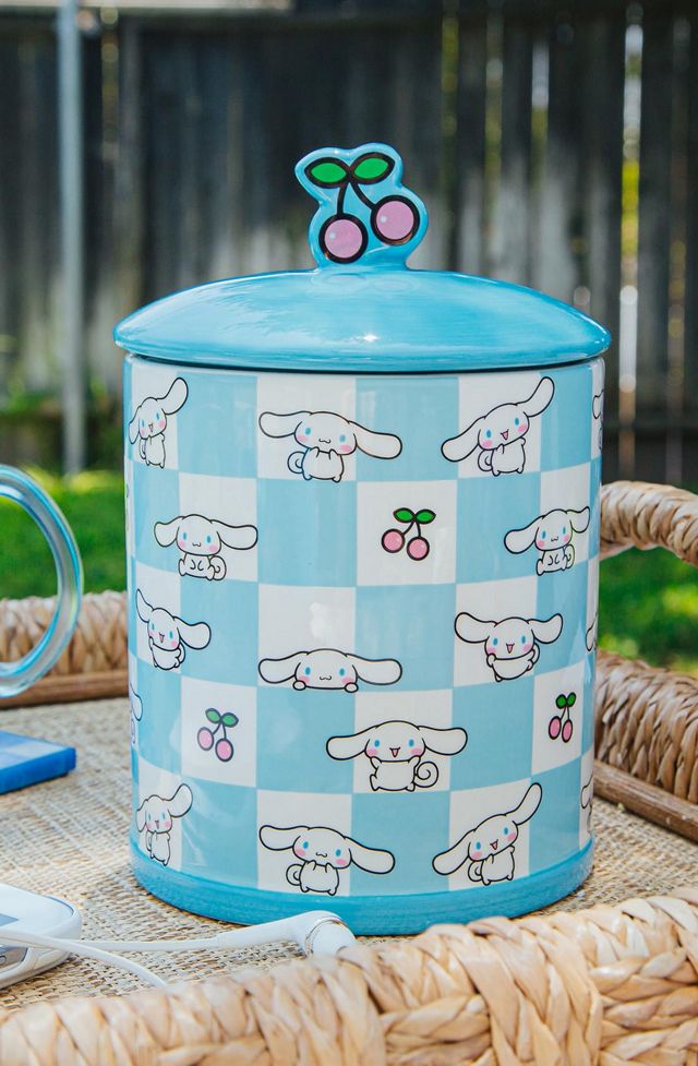 Sanrio Cinnamoroll Cherry Ceramic Snack Jar #3