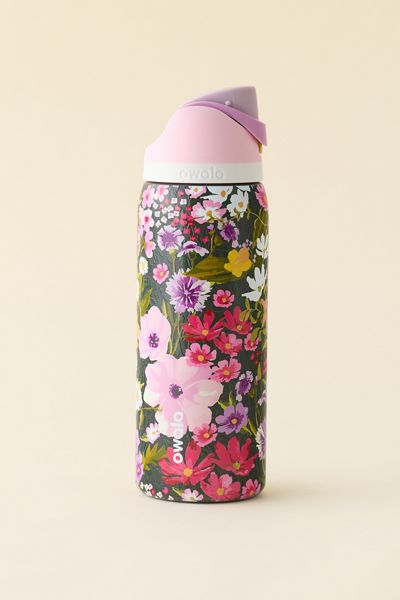 Bouteille d'eau FreeSip 32 oz Painted Meadow exclusive à UO de Owala
