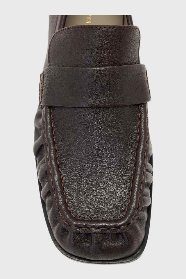 AllSaints Women's Julie Leather Loafers #2
