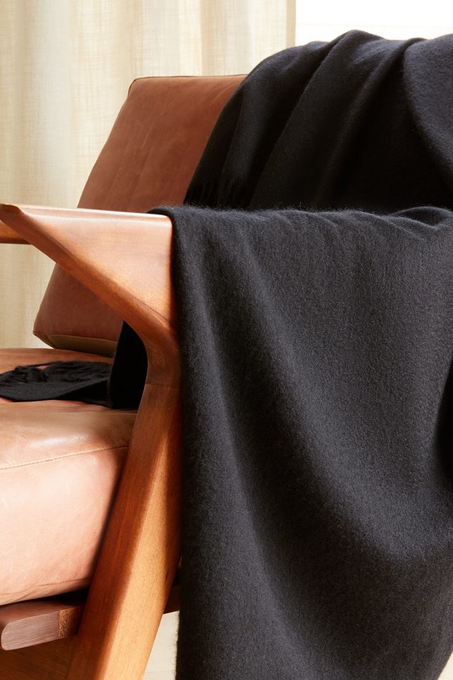 Italic Remi Cashmere Throw Blanket #3