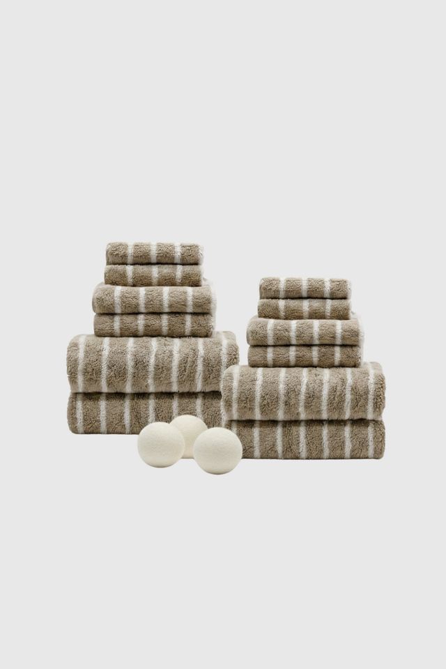 Italic Ultraplush Australian Cotton 12-Piece Towel Set #1