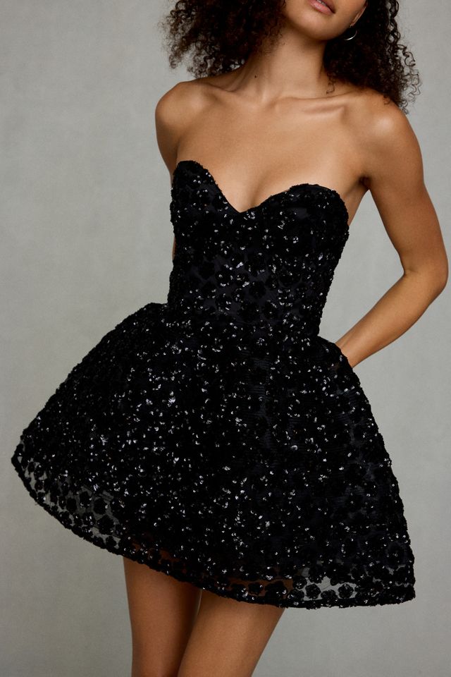 Bardot Jacinta Sequin Strapless Mini Dress #2