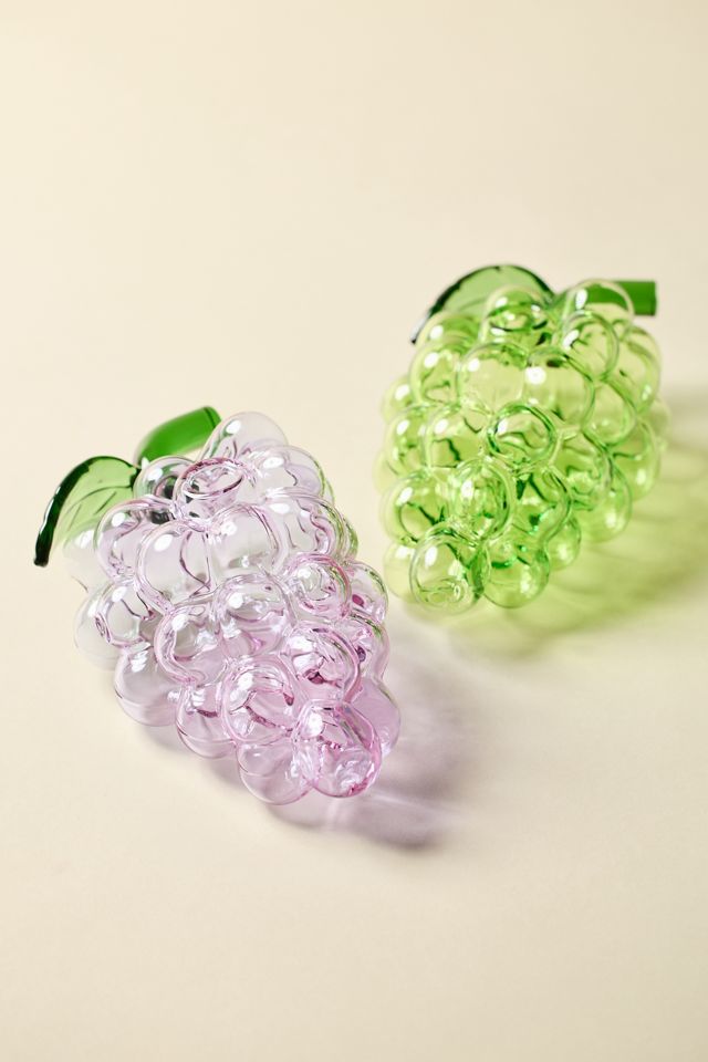 Edie Parker Glass Grape Bunch Vessel #2