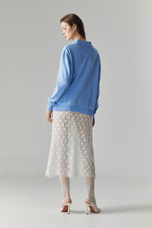 ATS Nara Knit Polo Top #3