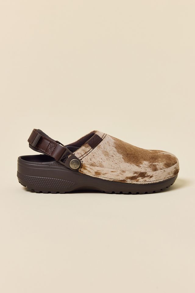 Crocs Women's Crafted Pony Hair Clog #1