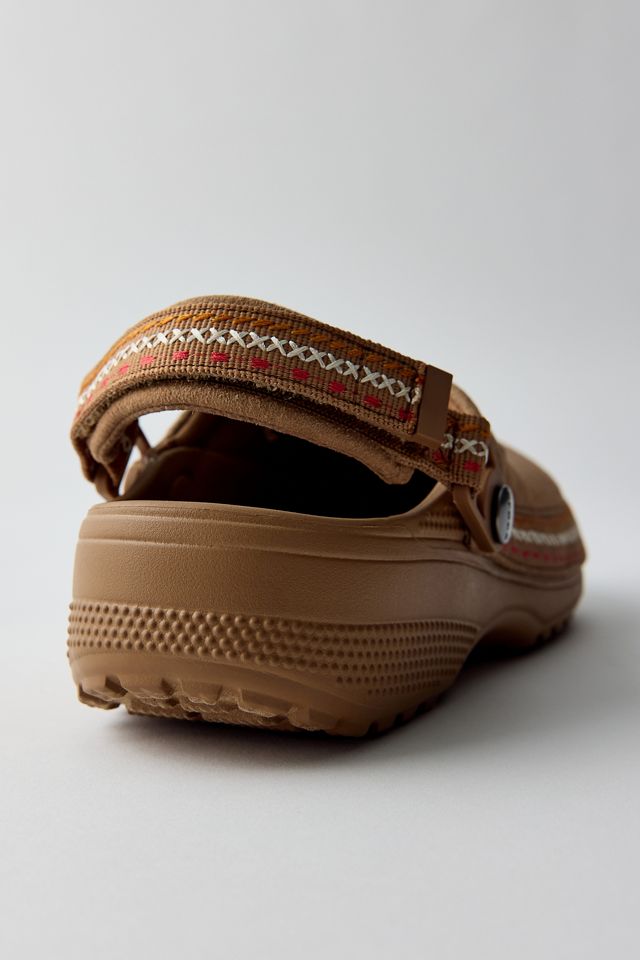 Crocs Women's Classic Crafted Faux Suede Stitch Clogs #2