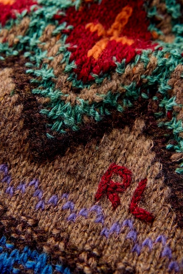 Polo Ralph Lauren Fair Isle Fingerless Gloves #2