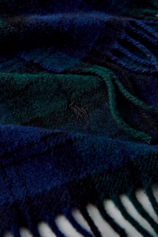 Polo Ralph Lauren Plaid Recycled Wool Scarf #1