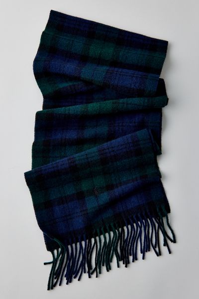 Polo Ralph Lauren Plaid Recycled Wool Scarf