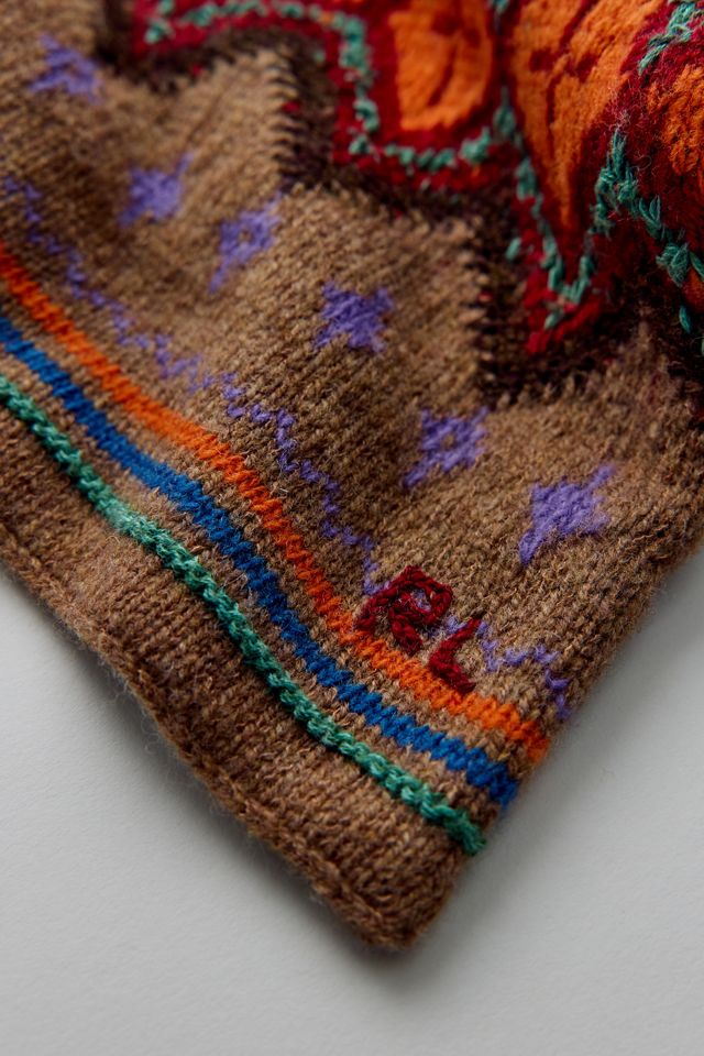 Polo Ralph Lauren Textured Geo Pattern Scarf #1