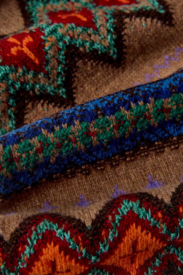 Polo Ralph Lauren Textured Geo Pattern Scarf #2