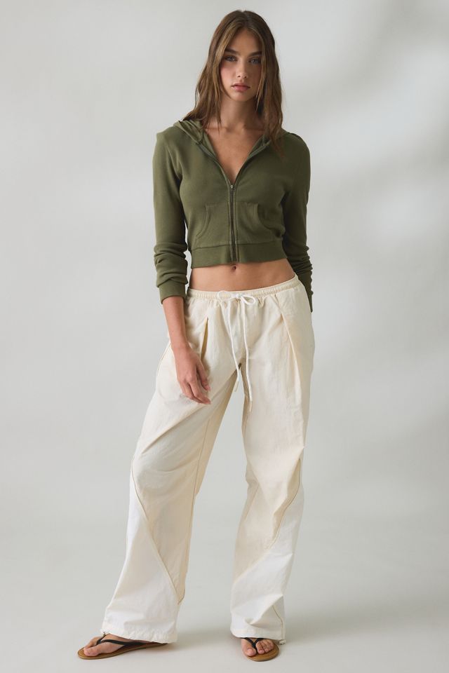 BDG Finish Line Low-Rise Baggy Track Pants #1