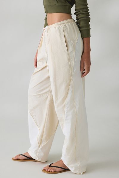 BDG Finish Line Low-Rise Baggy Track Pants