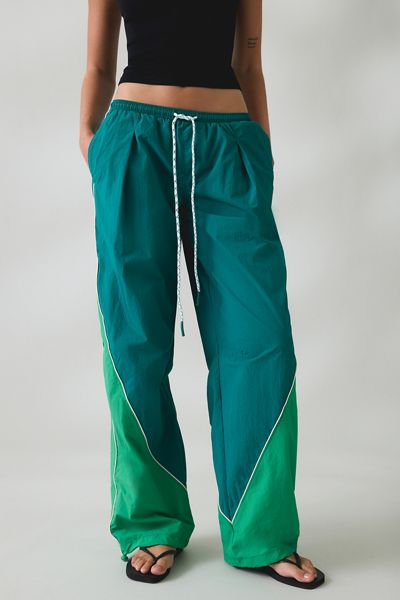 BDG Finish Line Low-Rise Baggy Track Pants