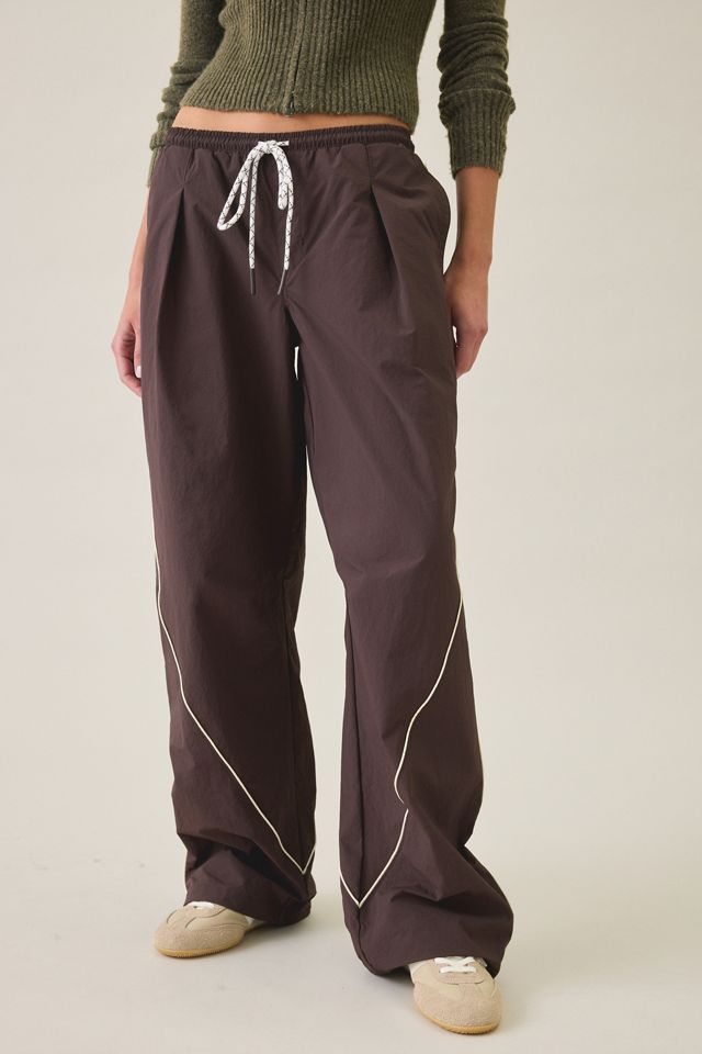 BDG Finish Line Low-Rise Baggy Track Pants #1