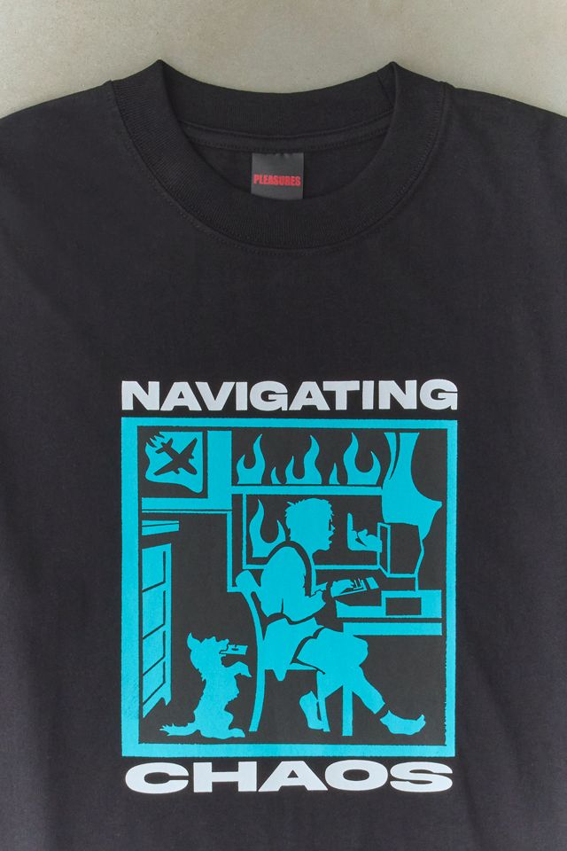 PLEASURES Navigate Graphic Tee #1