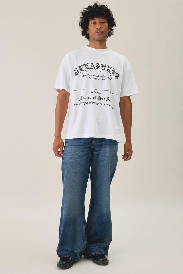 PLEASURES Degree Graphic Tee #3