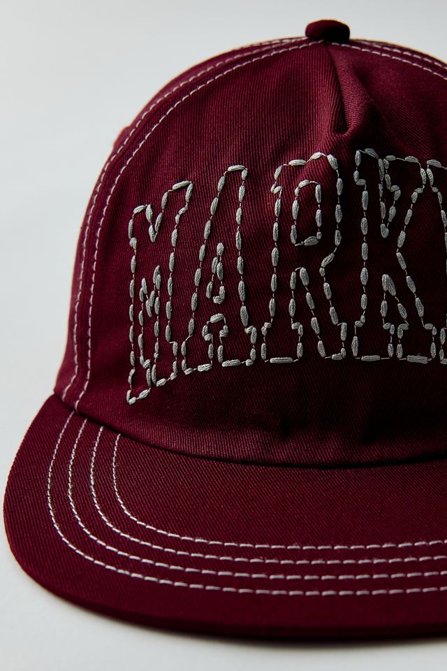 Market Studios Big Stitch 5-Panel Snapback Hat #1