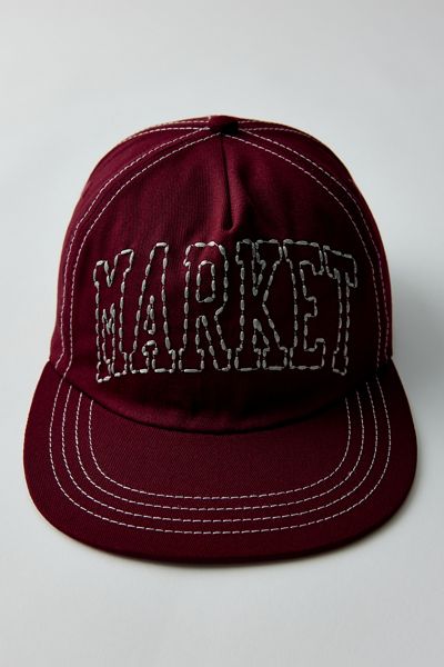 Market Studios Big Stitch 5-Panel Snapback Hat